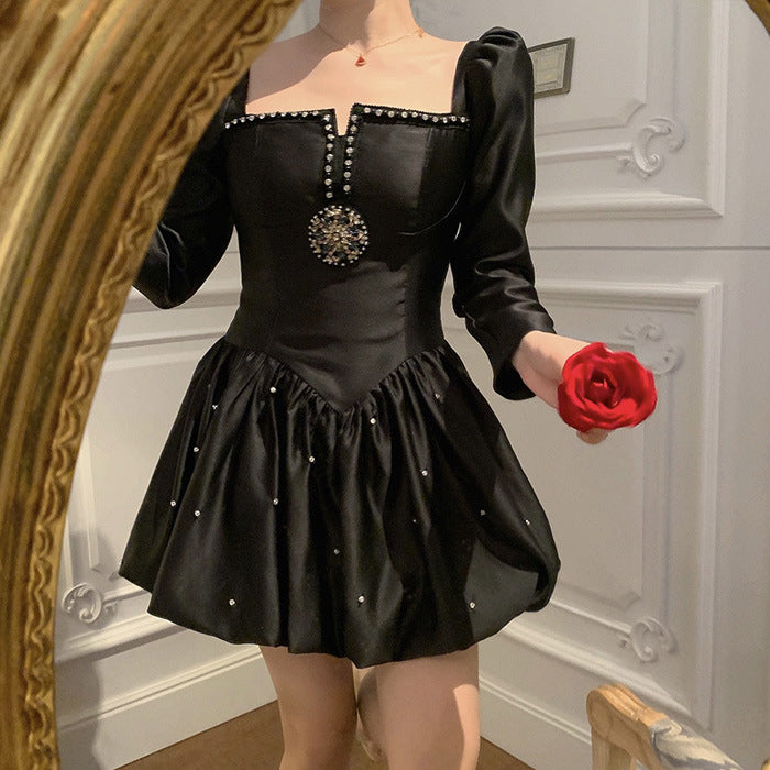 Retro Heavy Industry Little Black Dress