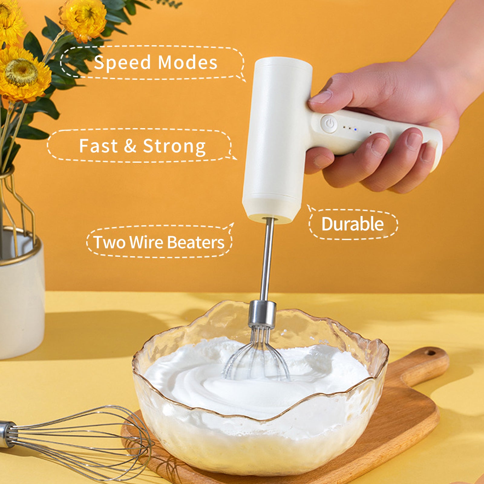 Portable Electric Egg Beater
