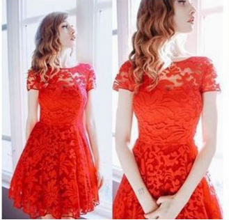 Women Lace cotton Dress