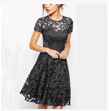 Women Lace cotton Dress