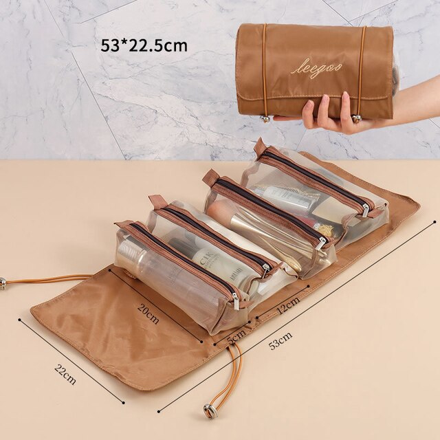 Detachable Cosmetic Travel Essentials Bag