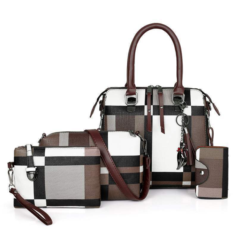 Luxury Plaid Designer Handbags