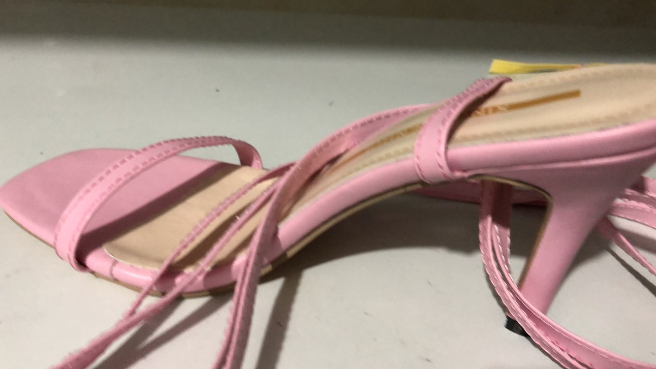 Women Square Toe Stiletto Sandals