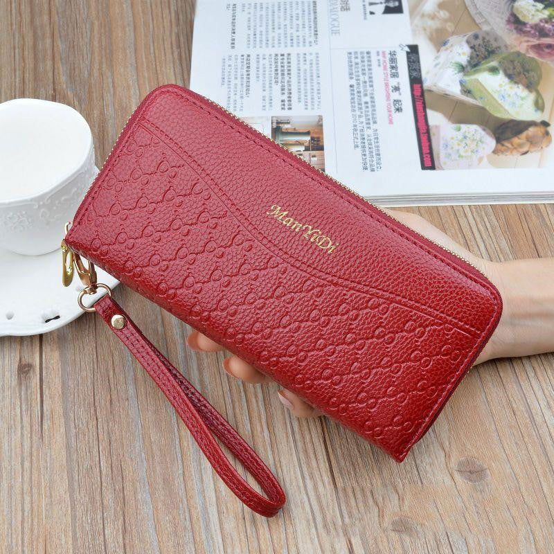 Women's  long zipper purse