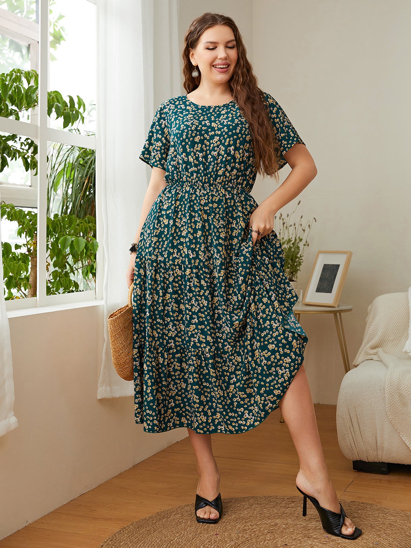 Women Floral Printed Dress