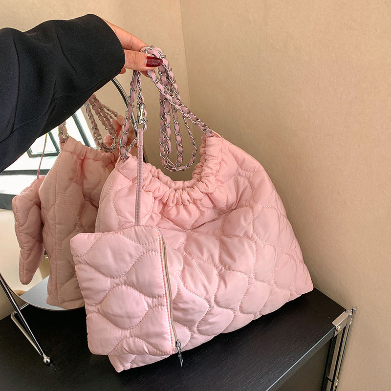 Women Trend Autumn And Winter Composite Bags