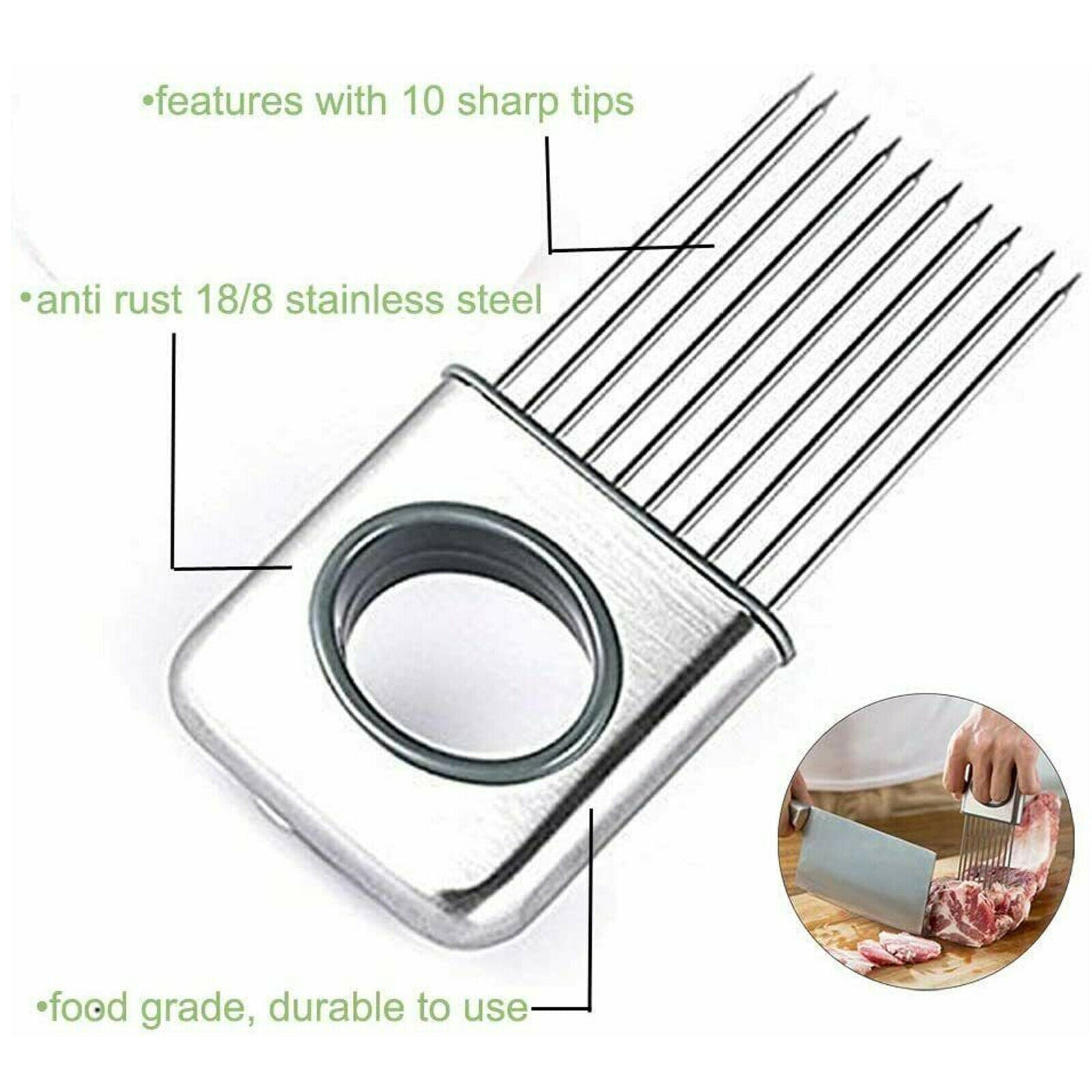 Onion Holder Slicer Vegetable Gadget
