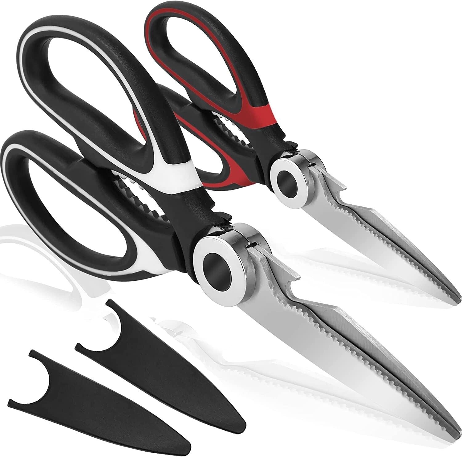 2PC Kitchen Shears Utility Kitchen Scissors