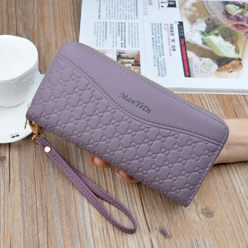 Women's  long zipper purse