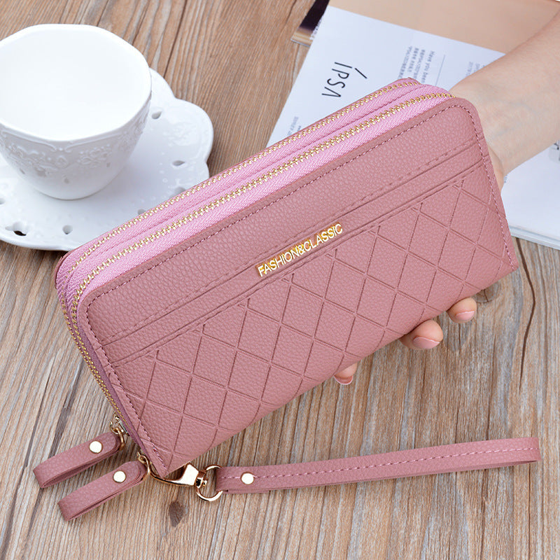 Women's  long zipper purse