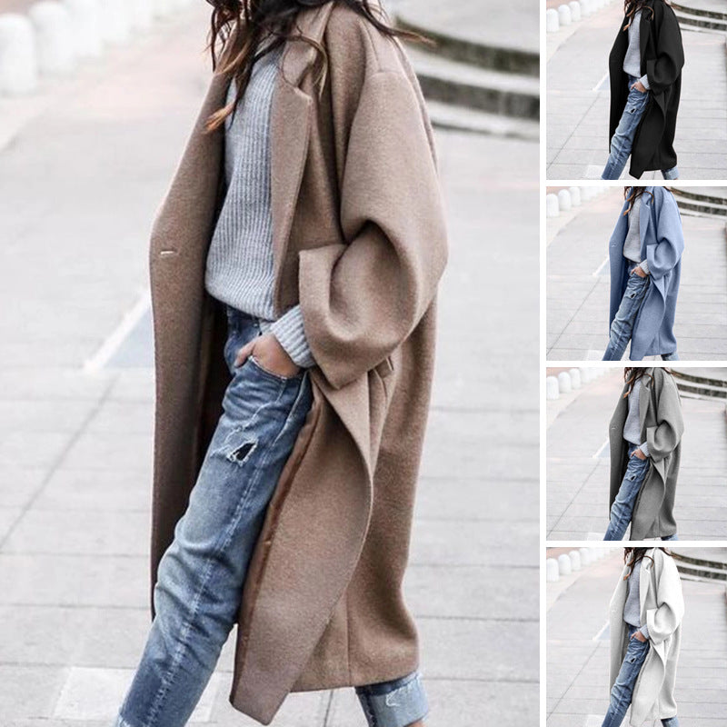 Casual Long Pocket Jacket
