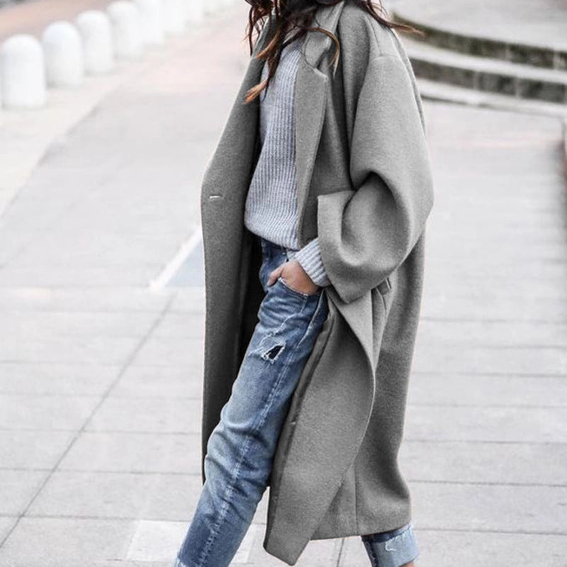 Casual Long Pocket Jacket