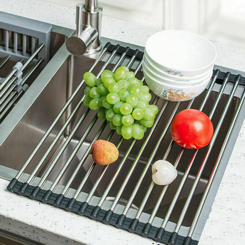 Kitchen Stainless Steel Sink Drainer Mat