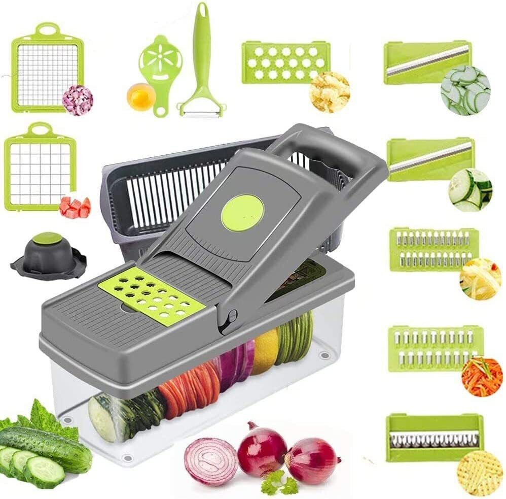 15 In 1 Food Vegetable Slicer Salad Fruit Peeler