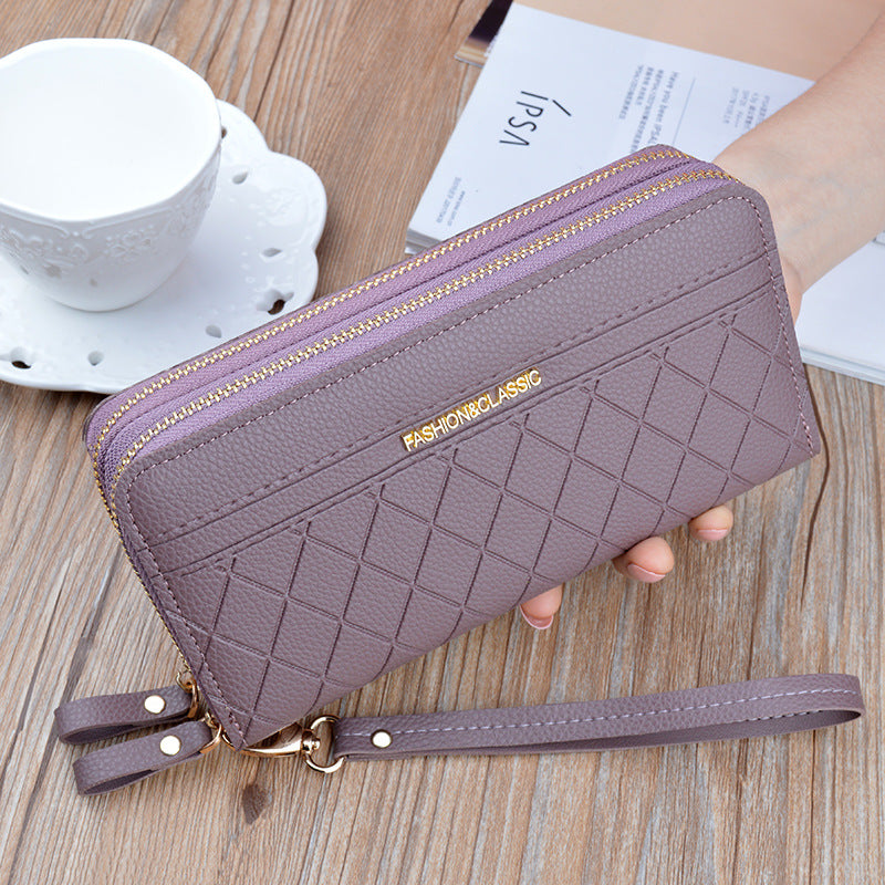 Women's  long zipper purse