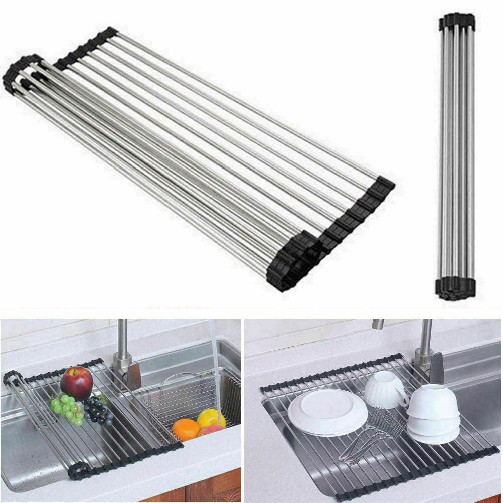 Kitchen Stainless Steel Sink Drainer Mat