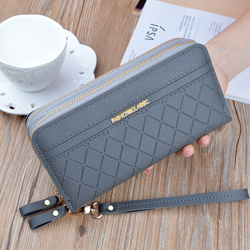 Women's  long zipper purse