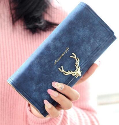 Women High Capacity Fashion Long Wallet