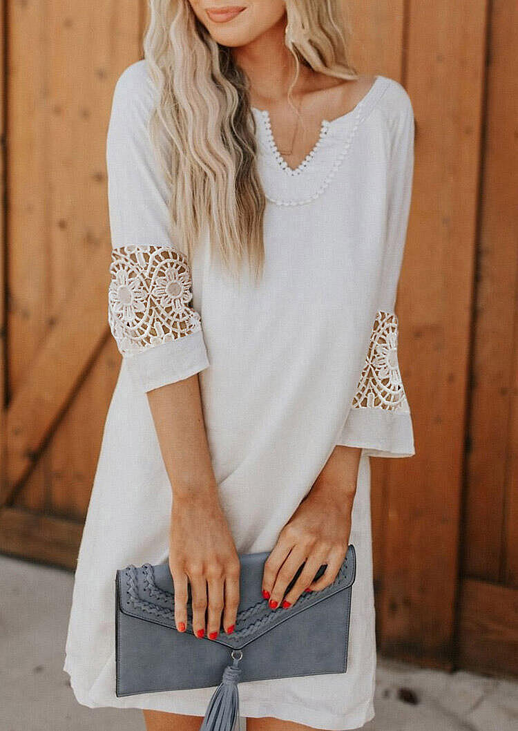 Women Fashion Lace Dress