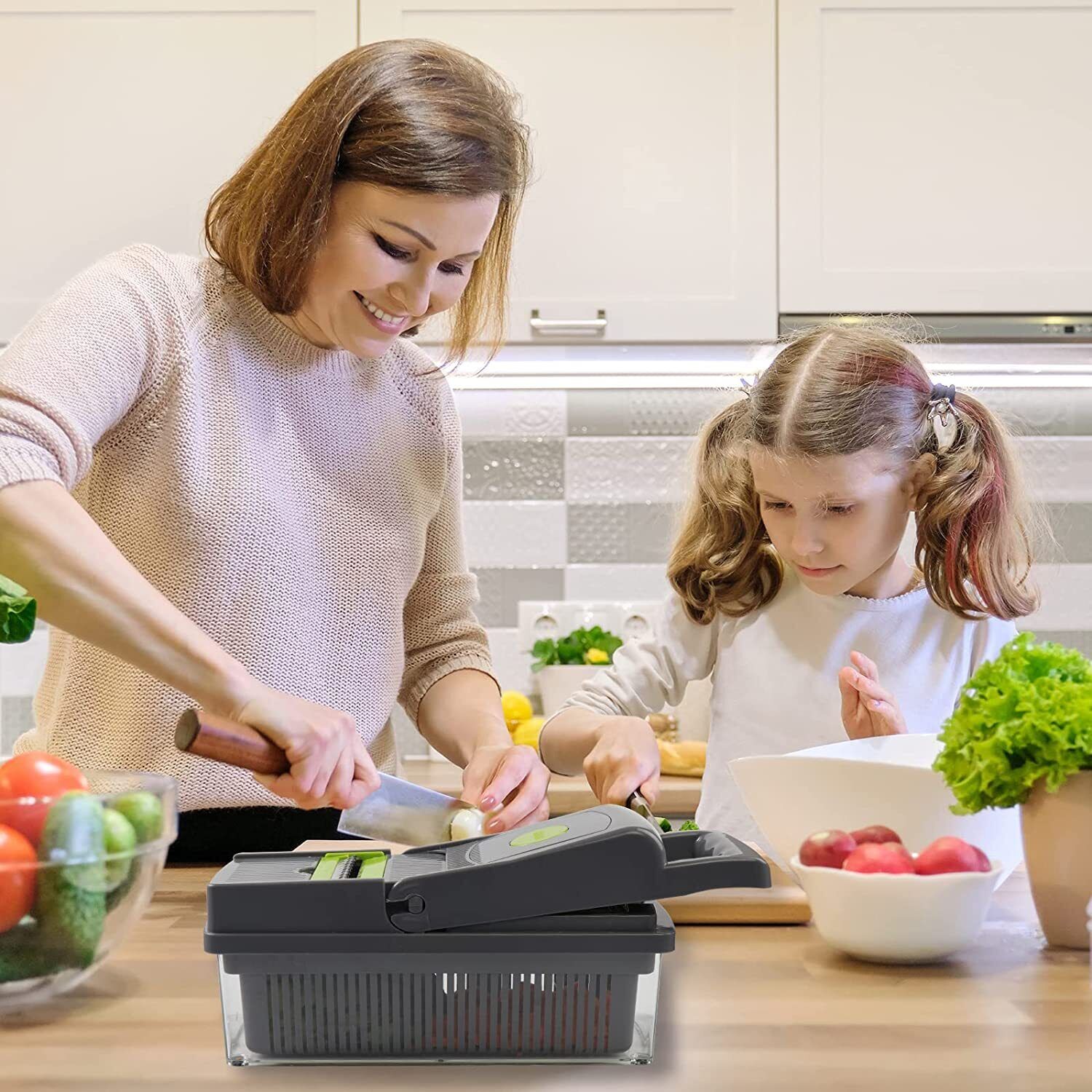 15 In 1 Food Vegetable Slicer Salad Fruit Peeler