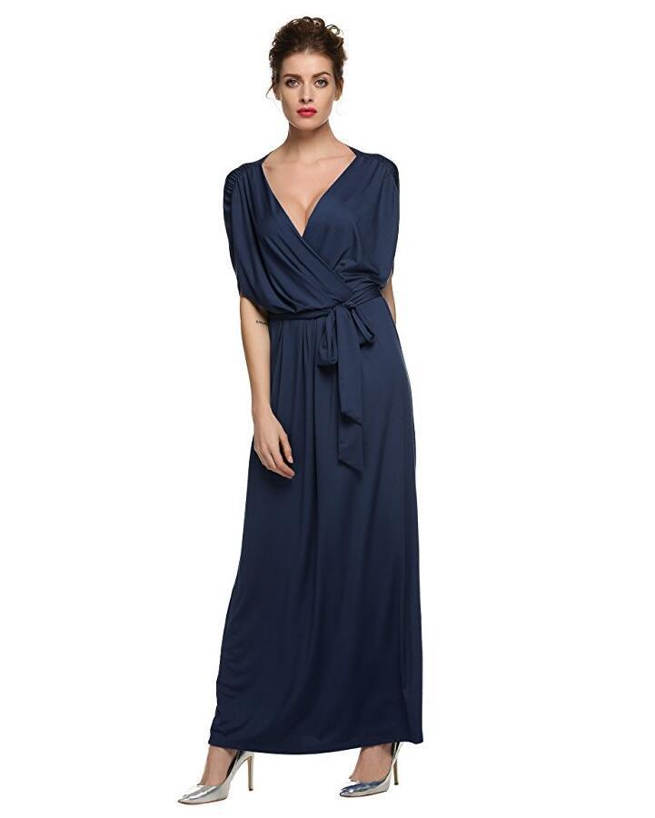 4XL Big Size Elegant Women Long Dress