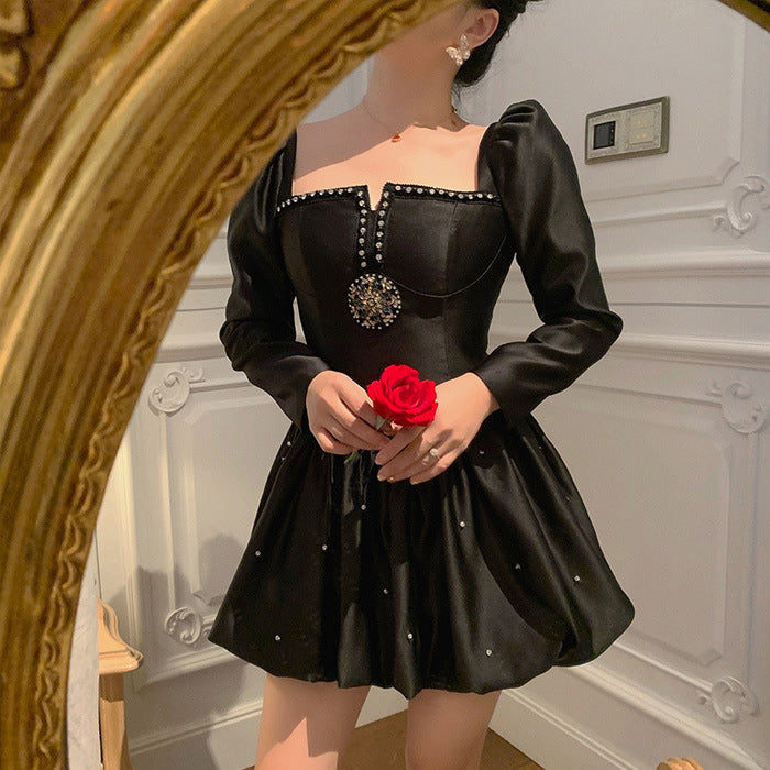 Retro Heavy Industry Little Black Dress