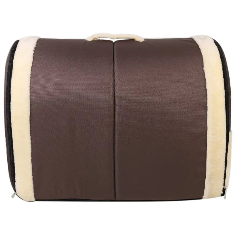 Dog Soft Cozy Cave House Bed