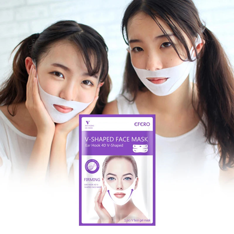 Women Lift Up V Face Chin Masks