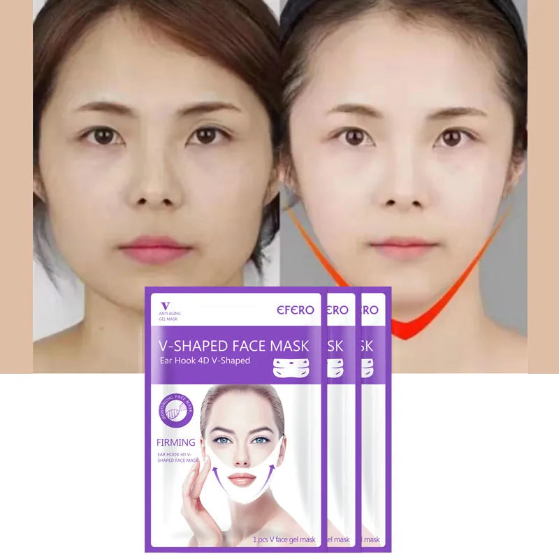 Women Lift Up V Face Chin Masks