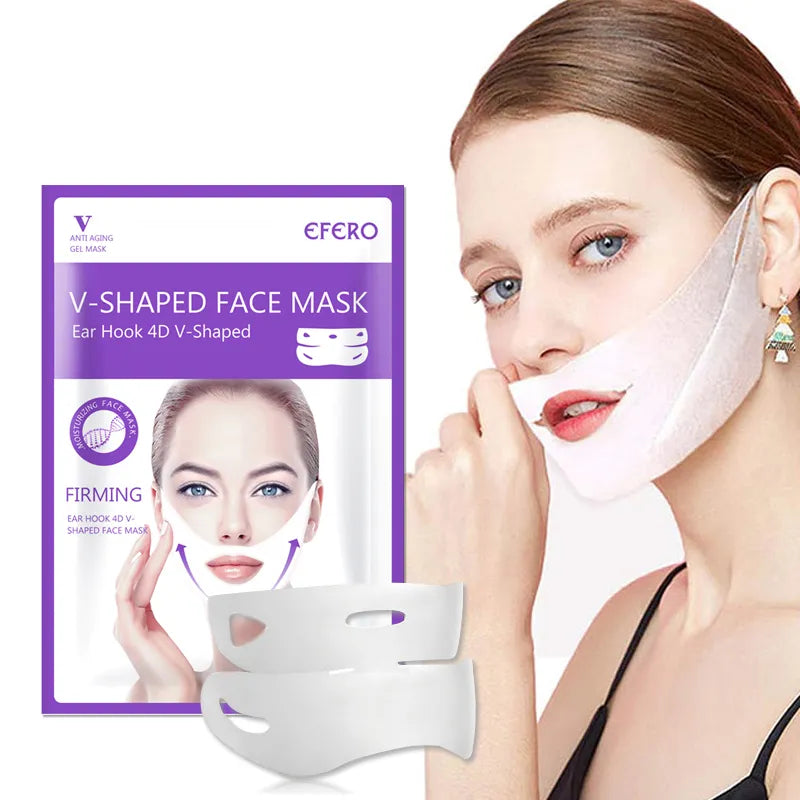 Women Lift Up V Face Chin Masks