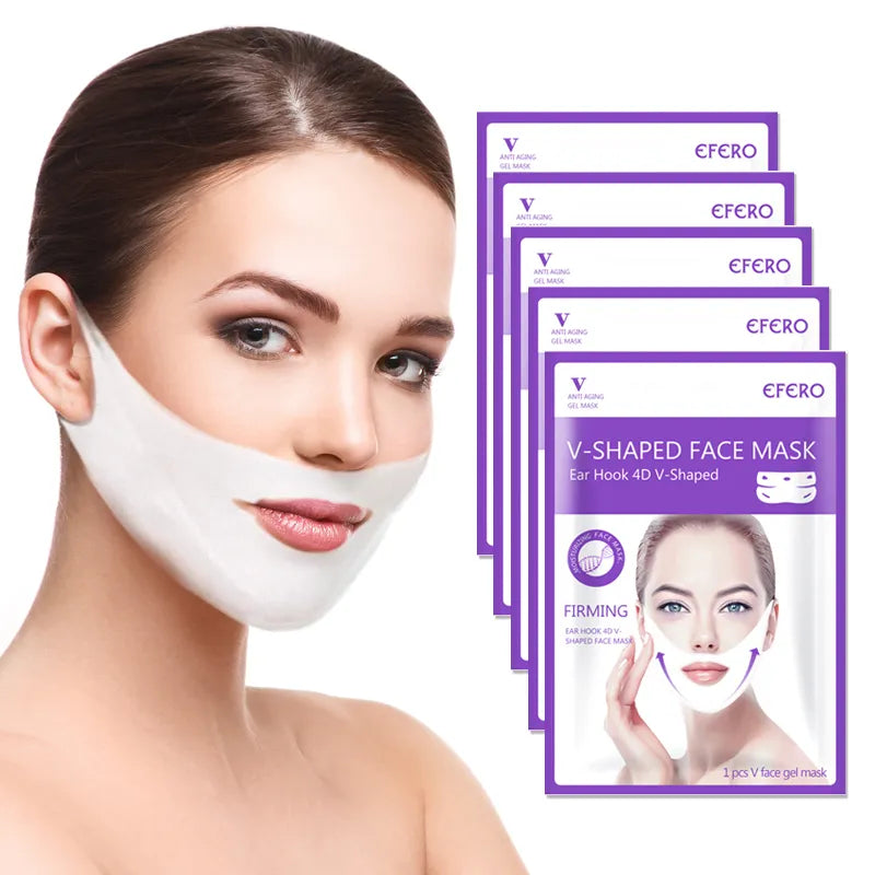 Women Lift Up V Face Chin Masks