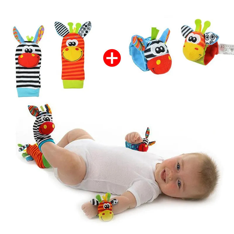 Baby Rattles Soft Plush Toys