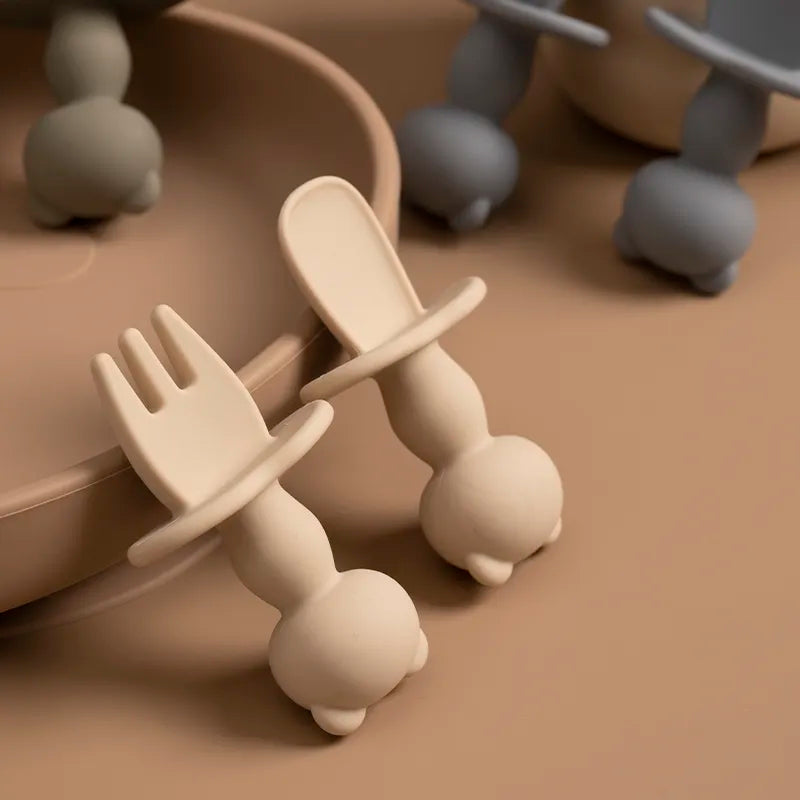 Food Grade Infant Soft Silicone Feeding Tableware