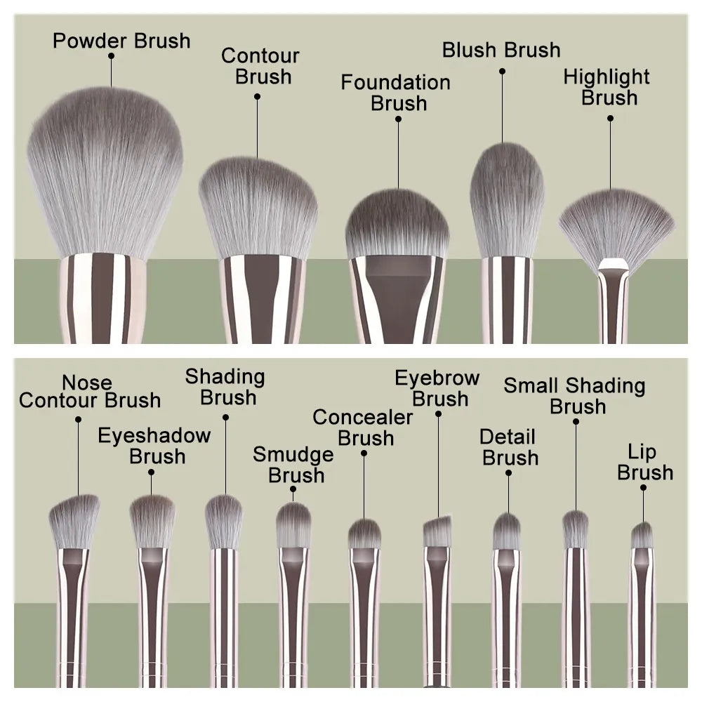 Soft Fluffy Makeup Makeup Brushes