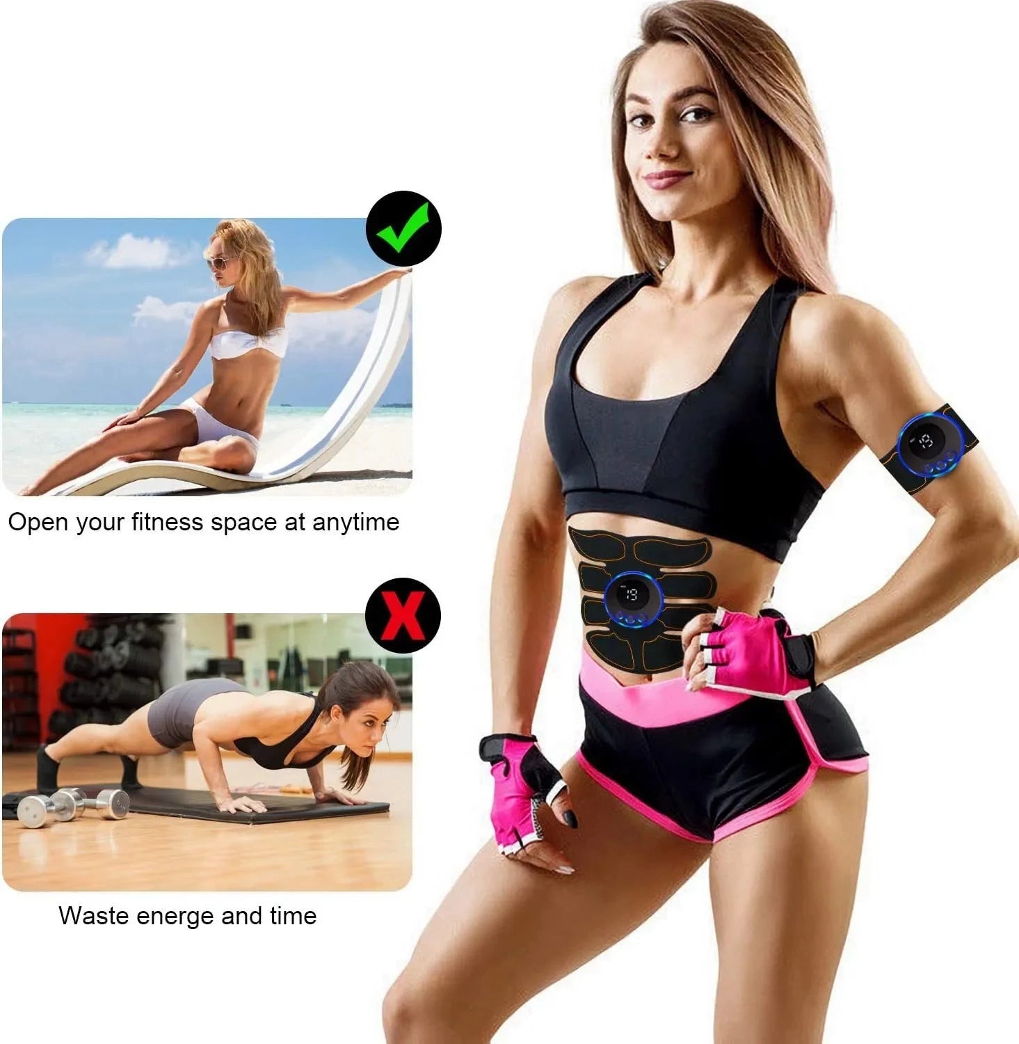 USB Charging EMS Muscle Stimulator