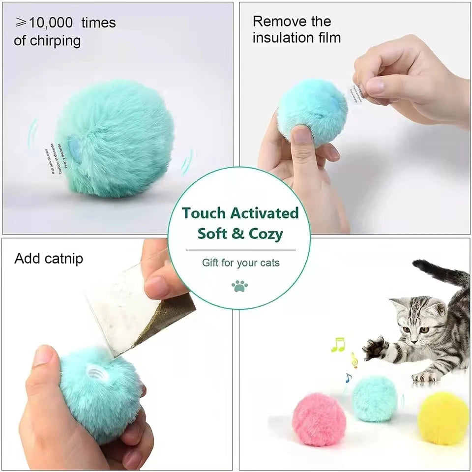 Cat Smart Interactive Ball Toys