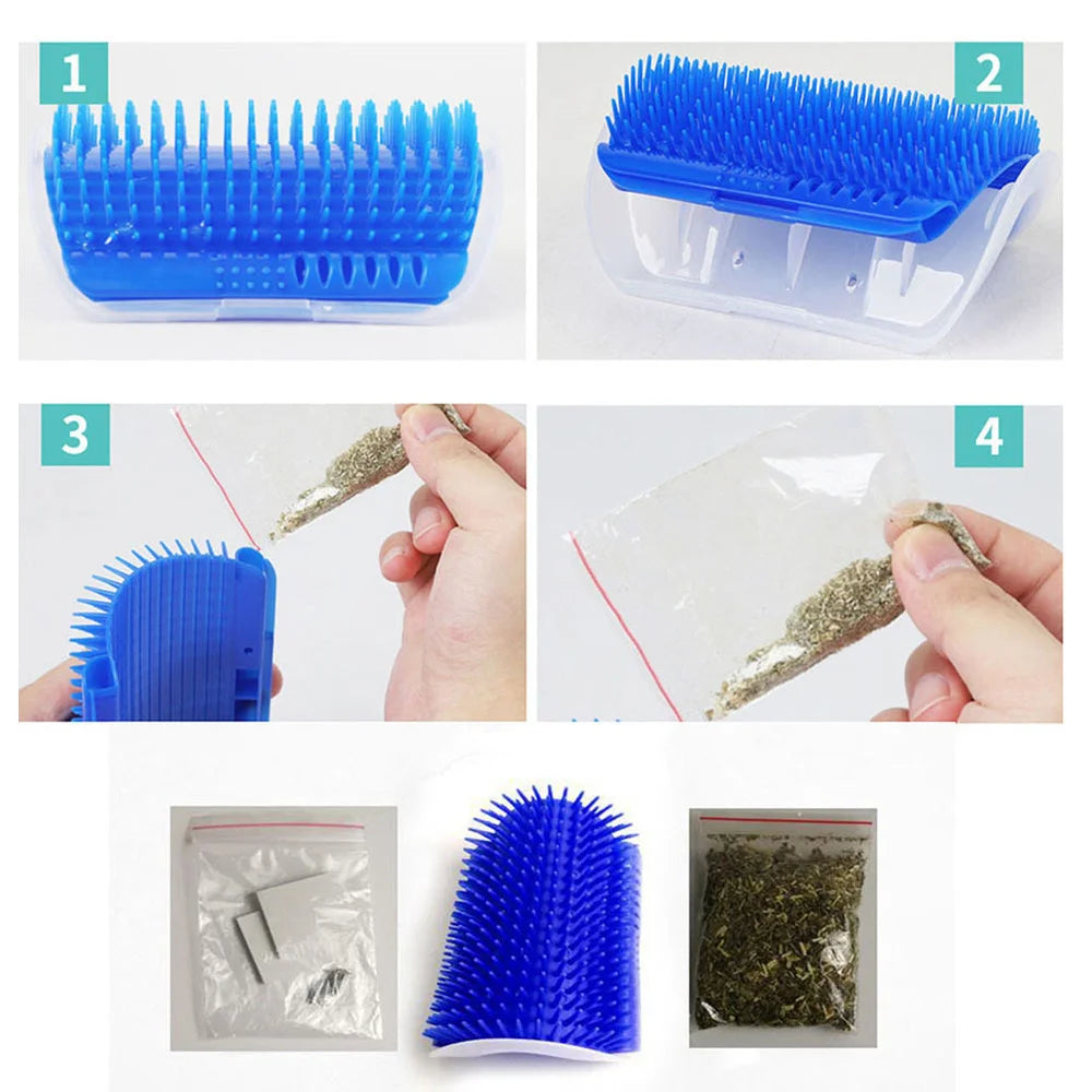 Cat Self Groomer Corner Comb