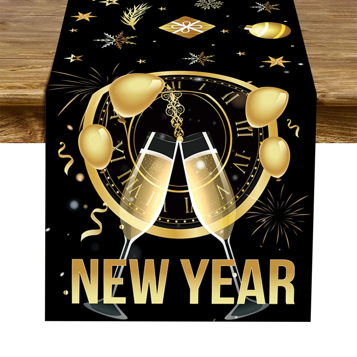 New Year Table Runner