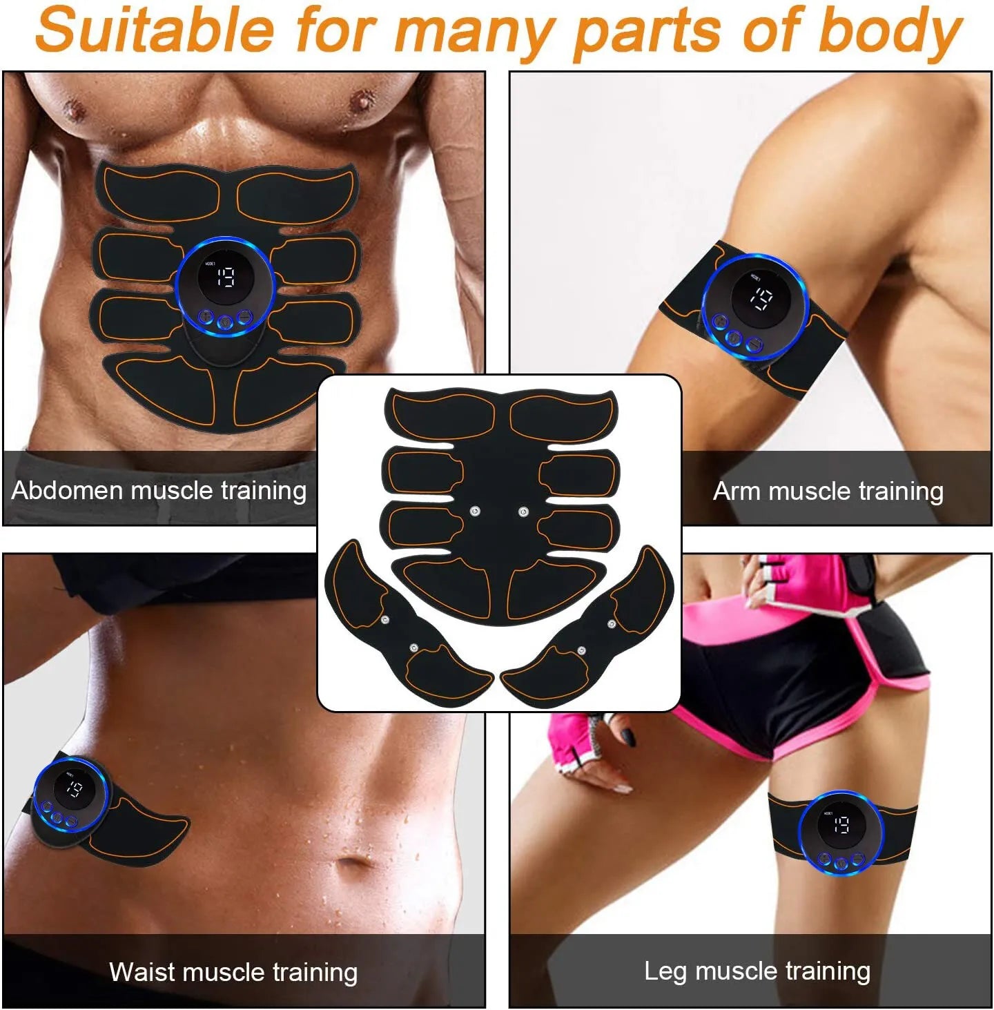 USB Charging EMS Muscle Stimulator
