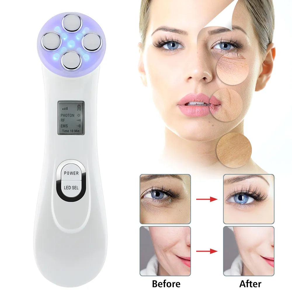 5 In 1 LED Skin Tightening Device