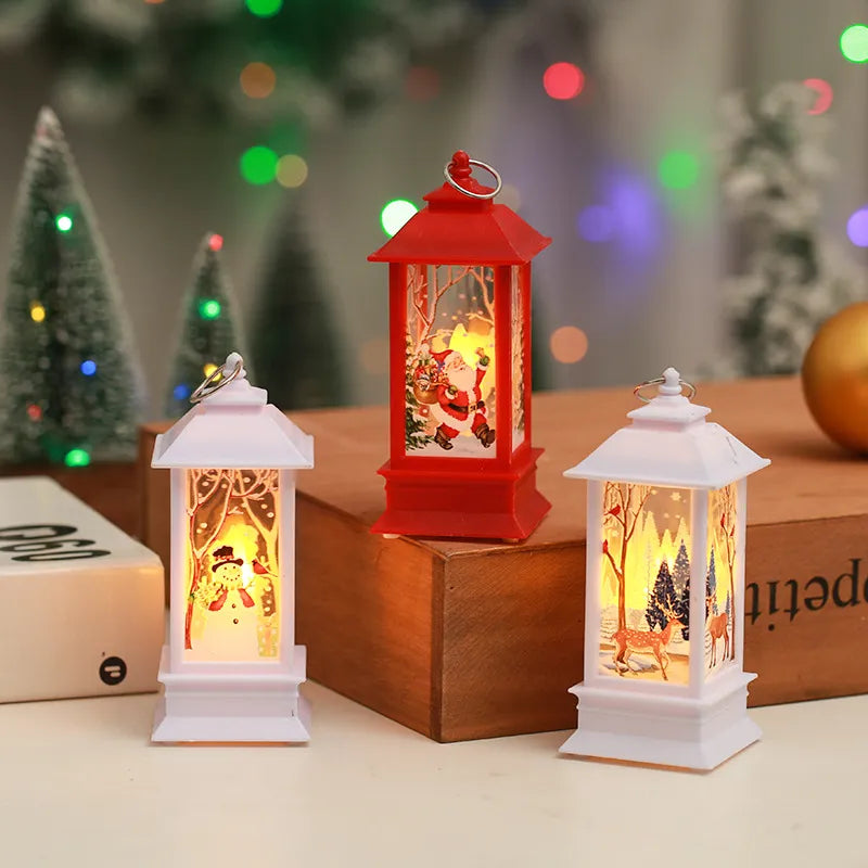4Pcs Halloween Christmas Lights