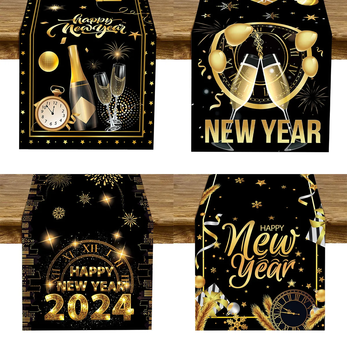 New Year Table Runner