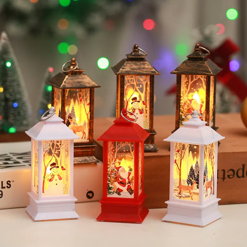 4Pcs Halloween Christmas Lights