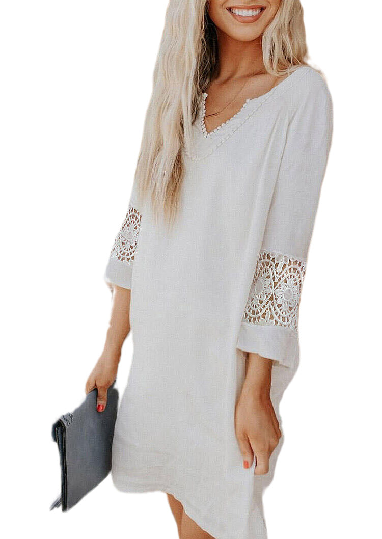 Women Fashion Lace Dress