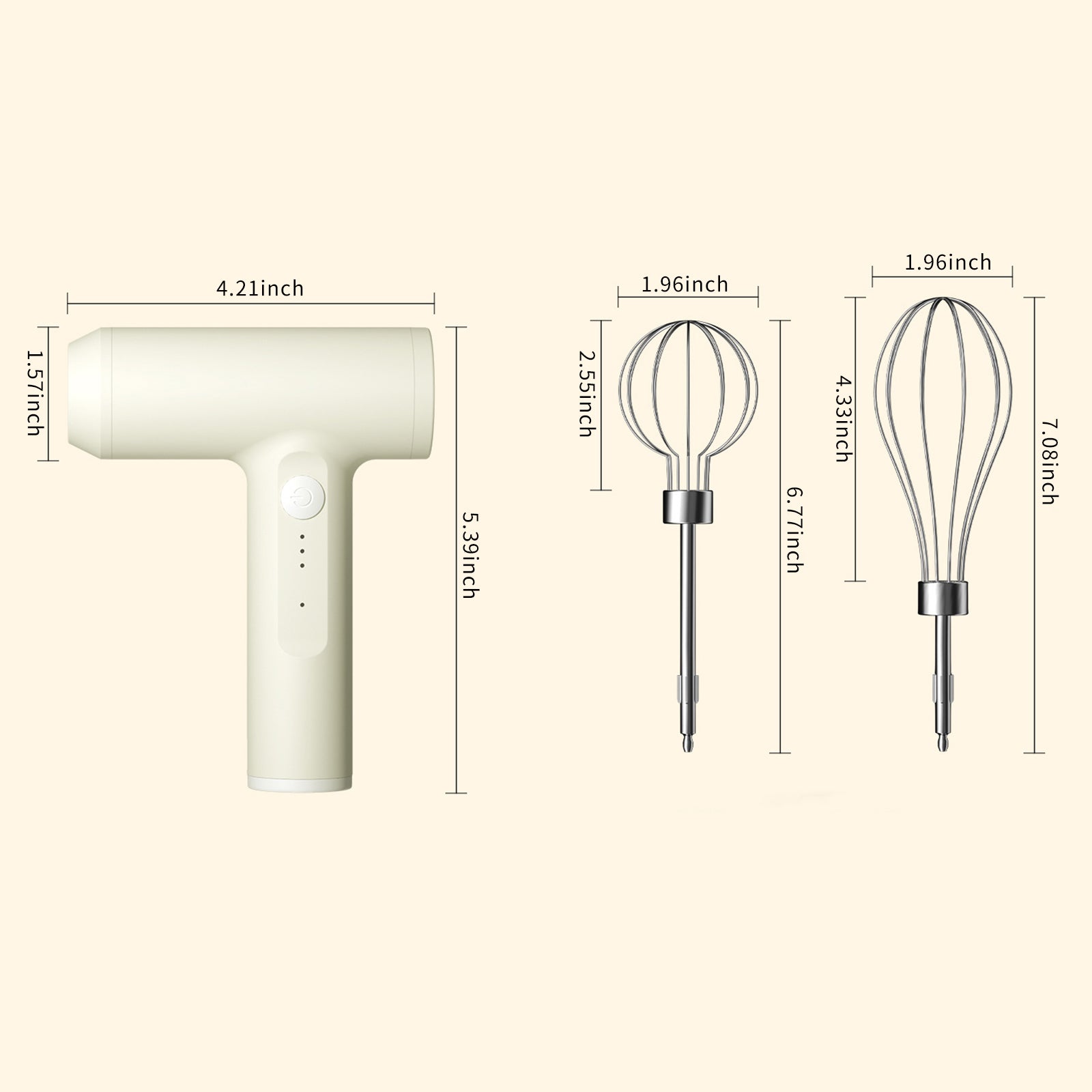 Electric Hand Blender Mixer