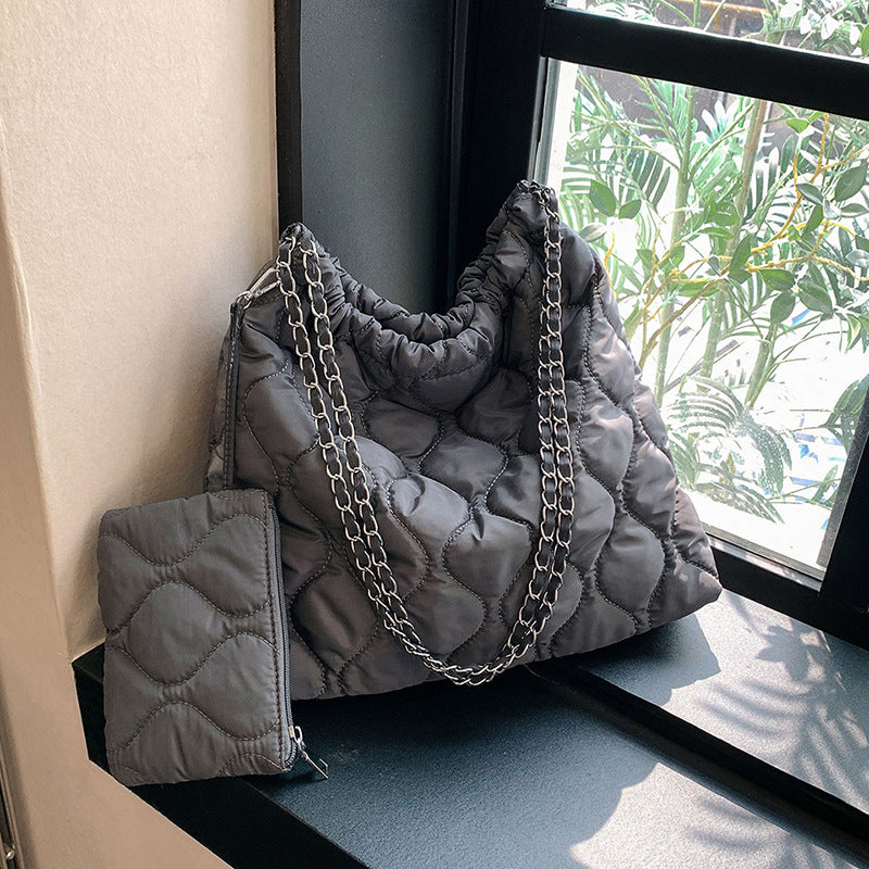 Women Trend Autumn And Winter Composite Bags