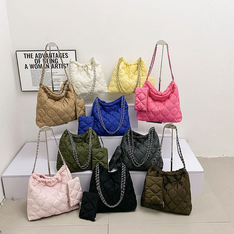 Women Trend Autumn And Winter Composite Bags
