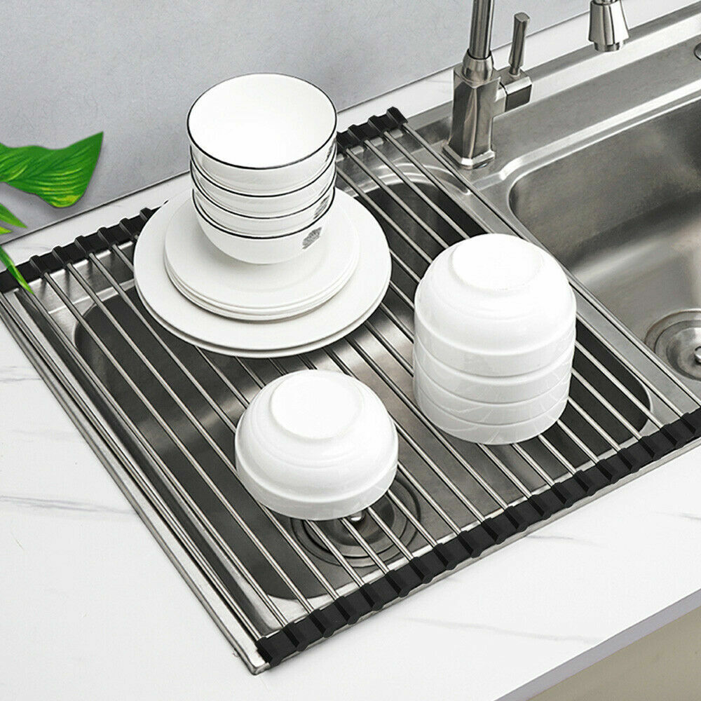 Kitchen Stainless Steel Sink Drainer Mat