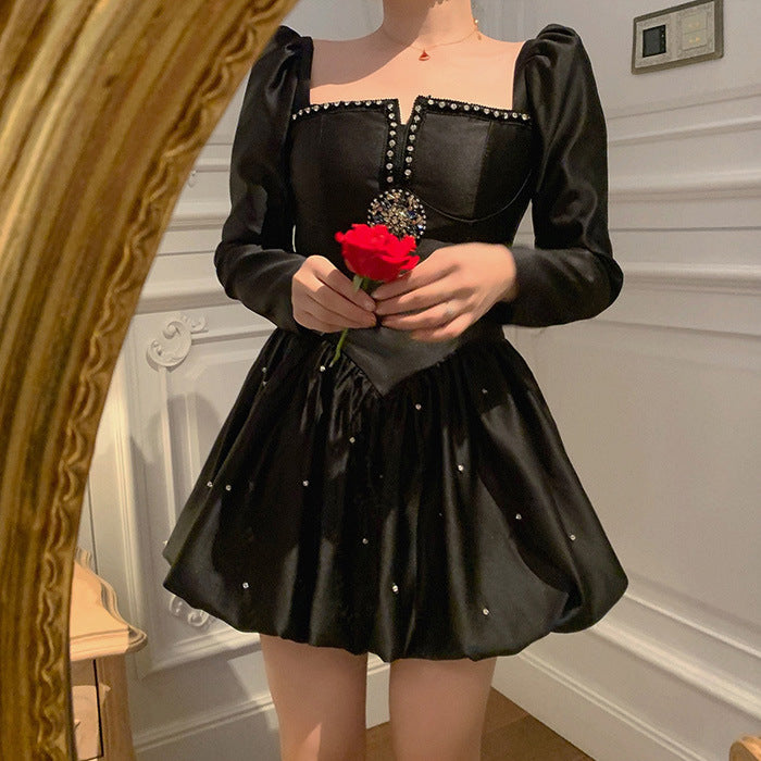 Retro Heavy Industry Little Black Dress