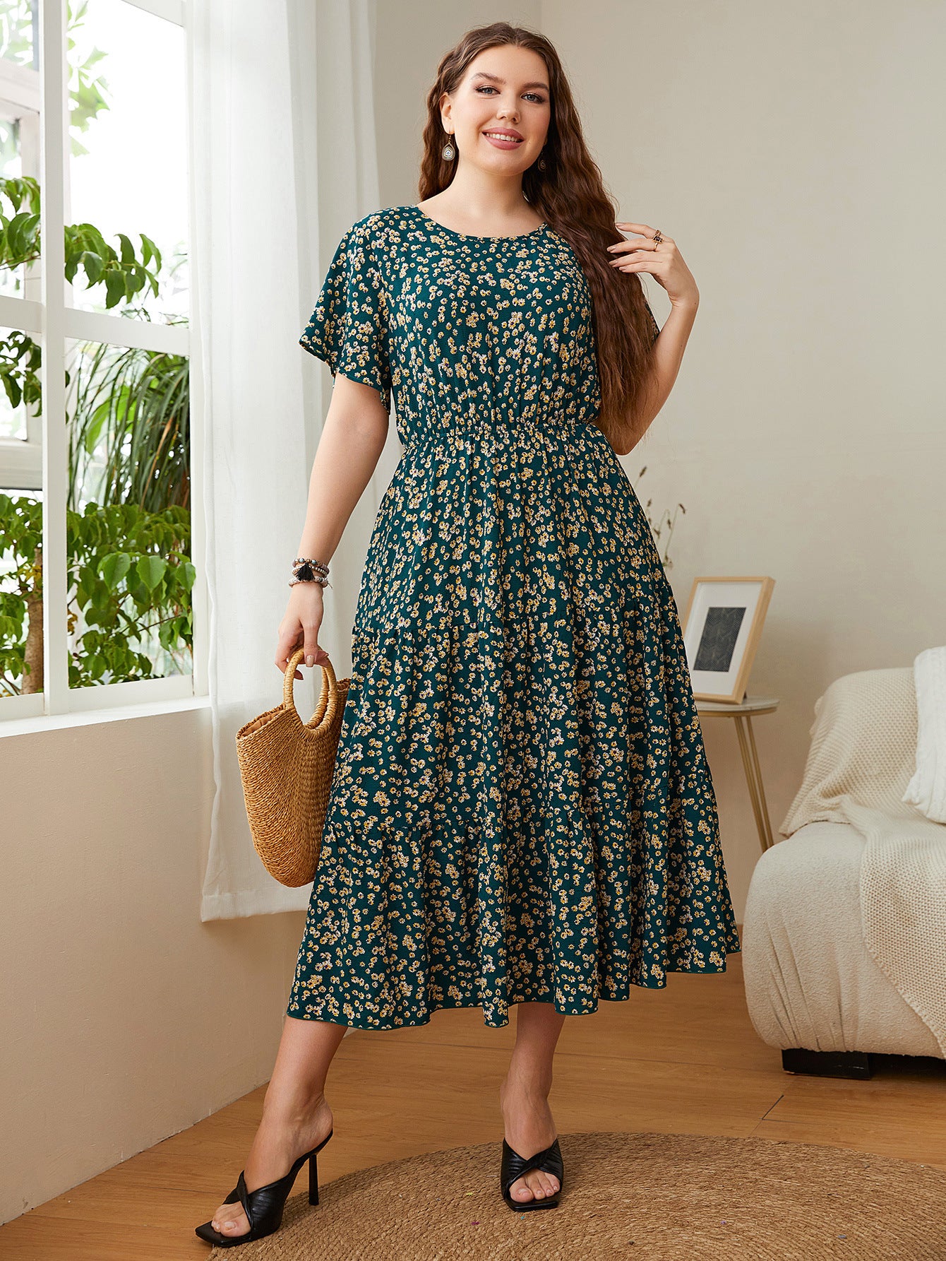 Women Floral Printed Dress